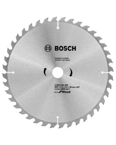 Пиляльний диск Bosch Eco for Wood 305x3.2/2.2x30 мм 40T