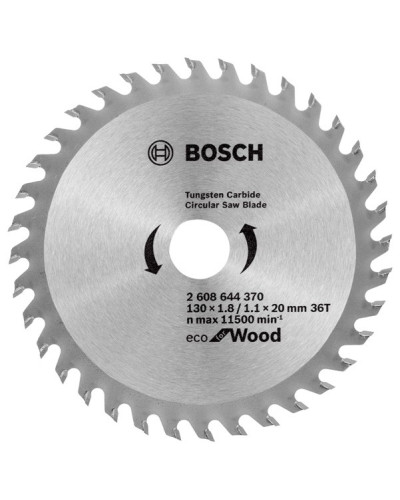 Пиляльний диск Bosch Eco for Wood 130x1.8/1.1x20/16 мм 36T