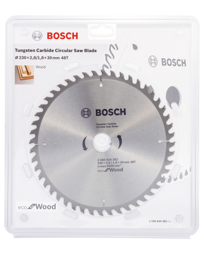 Пиляльний диск Bosch Eco for Wood 230x1.8/2.8x30 мм 48T
