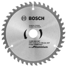 Пиляльний диск Bosch Eco for Aluminium 150x1.4/2x20/16 мм 42T