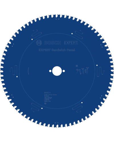 Пильный диск Bosch Expert Sandwich Panel 355x2.6/2.2x30 мм T80
