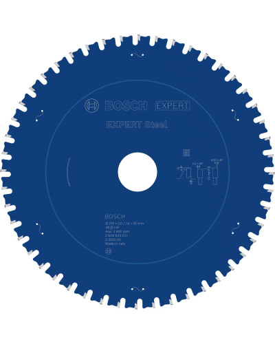 Пиляльний диск Bosch Expert Steel 210x2/1.6x30 мм T48