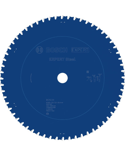 Пильный диск Bosch Expert Steel 305x2.6/2.2x25.4 мм T60