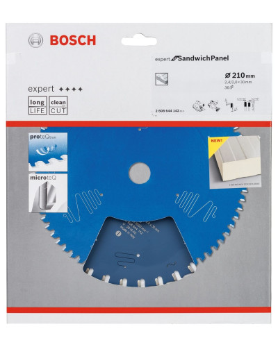 Пильный диск Bosch Expert for Sandwich Panel 210x2.4/2x30 мм, 36 HLTCG