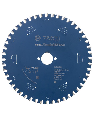 Пильный диск Bosch Expert for Sandwich Panel 230x2.2/1.8x30 мм, 48 HLTCG