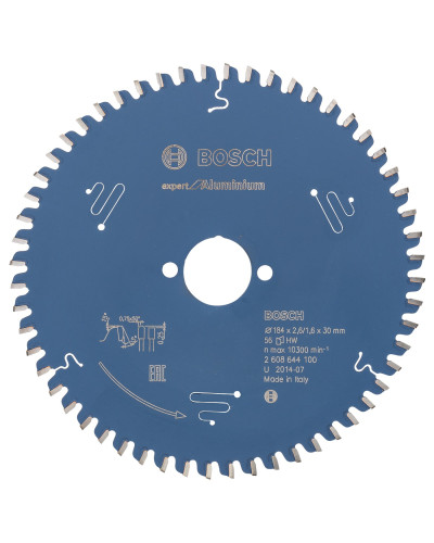 Пиляльний диск Bosch Expert for Aluminium 184x2.6/1.6x30 мм, 56 HLTCG