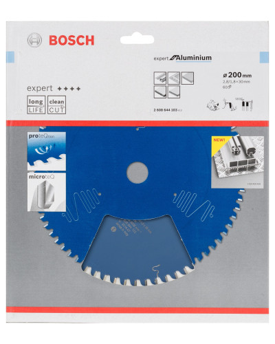 Пиляльний диск Bosch Expert for Aluminium 200x2.8/1.8x30 мм, 60 HLTCG