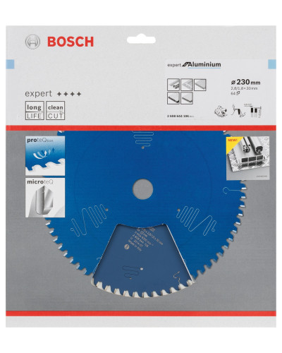 Пиляльний диск Bosch Expert for Aluminium 230x2.8/1.8x30 мм, 64 HLTCG