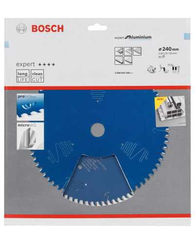 Пильный диск Bosch Expert for Aluminium 240x2.8/1.8x30 мм, 80 HLTCG