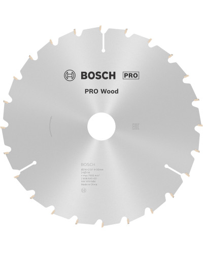 Пиляльний диск Bosch PRO Wood 216x1.4/2x30 мм T24