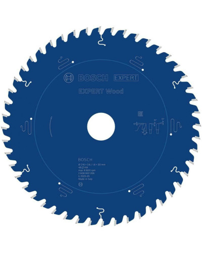Пиляльний диск Bosch Expert Wood 216x2.6/1.6x30 мм, Т48