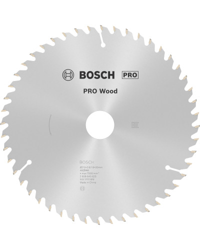 Пиляльний диск Bosch PRO Wood 210x2.8/1.8x30 мм T48
