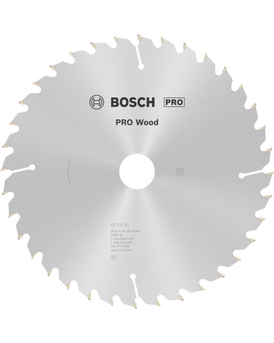 Пиляльний диск Bosch PRO Wood 230x2.8/1.8x30 мм T36