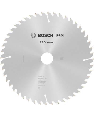 Пиляльний диск Bosch PRO Wood 230x2.8/1.8x30 мм T48