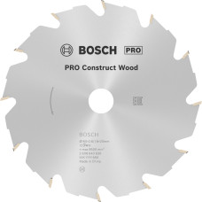 Пиляльний диск Bosch PRO Construct Wood 160x2.6/1.6x20 мм Т12