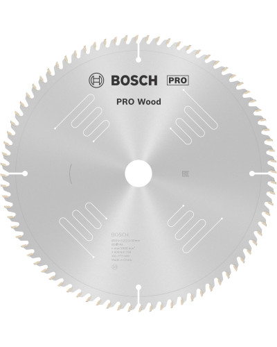 Пильный диск Bosch PRO Wood 305x3.2/2.2x30 мм T80