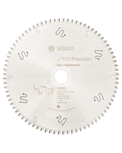 Пиляльний диск Bosch Top Precision Best for Multi Material 254х2.3/1.8х30 мм Т80