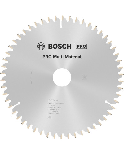 Пиляльний диск Bosch Pro Multi Material 200x2.4/1.8x30 мм, 54 HLTCG