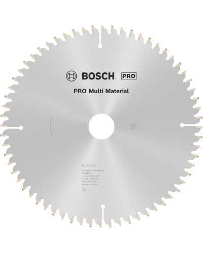 Пиляльний диск Bosch Pro Multi Material 230x2.4/1.8x30 мм, 64 HLTCG
