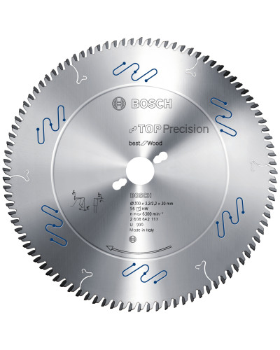 Пильный диск Bosch Top Precision Best for Wood 400х4/2.8х30 мм Т96