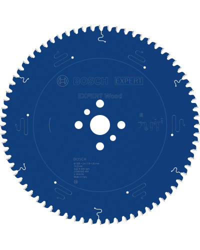 Пиляльний диск Bosch Expert Wood 300х2.4/1.8х30 мм Т72 