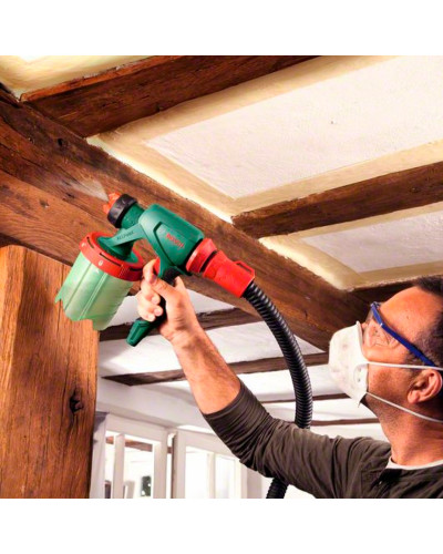Фарборозпилювач Bosch PFS 5000 E з додатковим контейнером і мішалкою