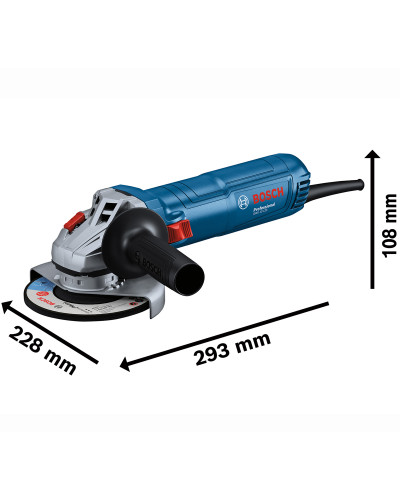 Кутова шліфмашина Bosch GWS 12-125