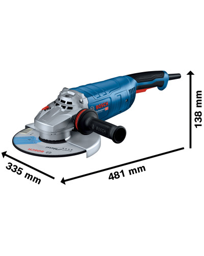 Кутова шліфмашина Bosch GWS 27-230 J