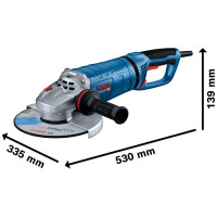 Кутова шліфмашина Bosch GWS 27-230 JR Professional