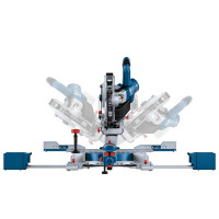 Аккумуляторная торцовочная пила Bosch GCM 18V-216 D Professional без акб и з/у