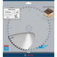 Пильный диск Bosch PRO Wood 254×2×30 мм, 60 ATB