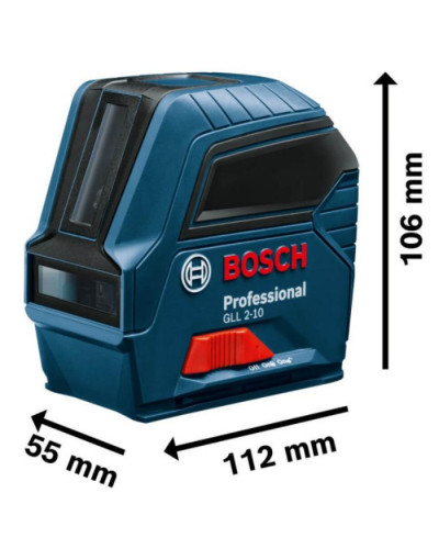 Лазерний нівелір Bosch GLL 2-10 Professional 