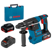 Аккумуляторный перфоратор Bosch GBH 18V-26 Professional, 2 акб GBA 18 В 6 Ah, з/у GAL 1880 CV
