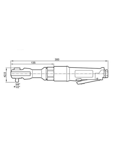 Пневматический динамометрический гайковерт 1/2 Bosch Professional  