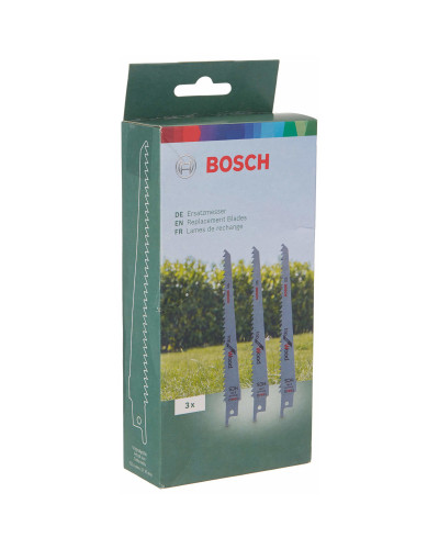 Запасні леза для акумуляторної ножівки Bosch Keo 3 шт F016800303