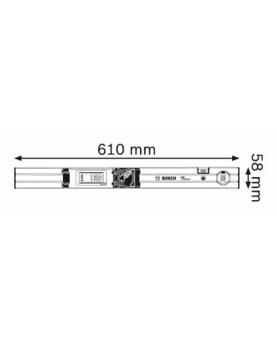 Лазерний далекомір Bosch R 60 Professional 