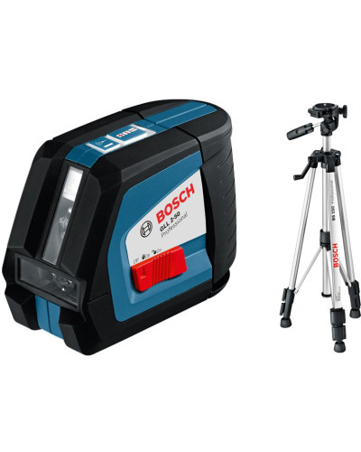 Лазерний нівелір Bosch GLL 2-50 Professional + BT 150 + вкладка під L-Boxx 