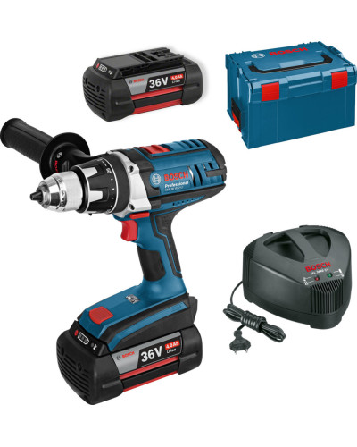 Акумуляторний дриль-шуруповерт Bosch GSR 36 VE-2-LI Professional, 2 акб 4 Ah