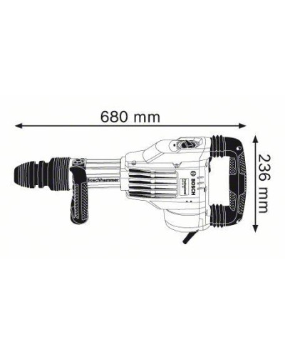 Відбійний молоток Bosch GSH 11 VC Professional 0611336000