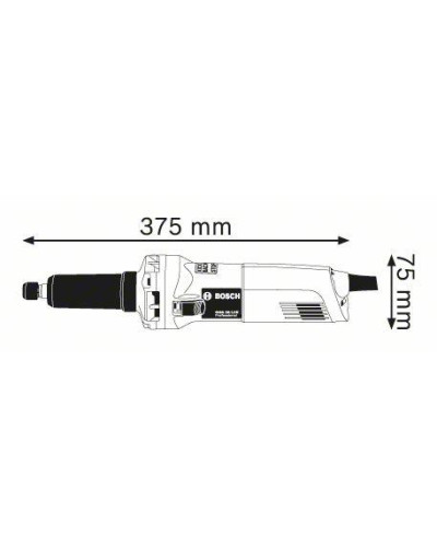 Пряма шліфувальна машина Bosch GGS 28 LCE Professional