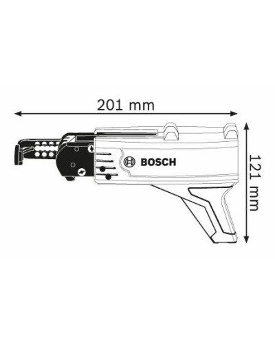 Магазинна насадка для шуруповерта BOSCH MA55 Professional 1600Z0000Y
