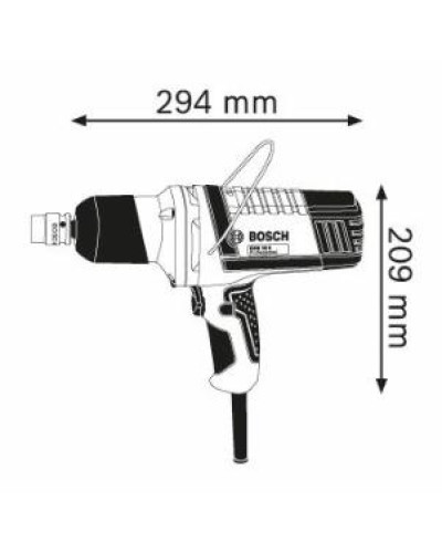 Ударний гайковерт BOSCH GDS 18 E Professional 0601444000