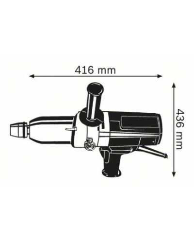 Ударний гайковерт BOSCH GDS 24 Professional 0601434108