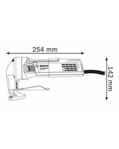 Шлицеві ножиці BOSCH GSC 75-16 Professional 0601500500