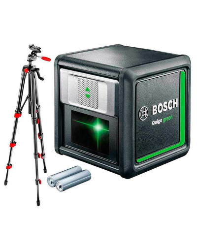 Лазерний нівелір Bosch Quigo green + штатив 