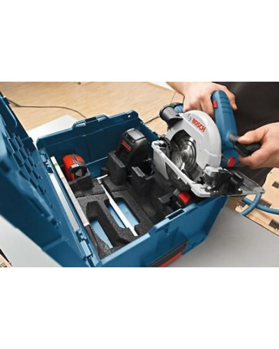 Акумуляторна циркулярна пила Bosch Professional GKS 18V-57, без акб та з/п