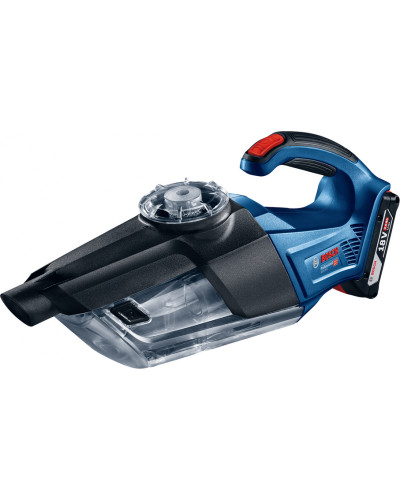 Пилосос акумуляторний Bosch Professional GAS 18V-1, без акб, зі щілинною та підлоговою насадками