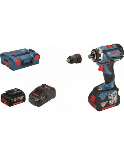 Акумуляторний шурупокрут Bosch GSR 18 V-60 FC Professional, 2 акб GBA 18 В 5.0 Ah, з/п AL 1880 CV