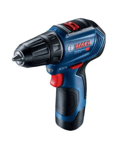 Акумуляторний шуруповерт Bosch GSR 12V-30 Professional, 2 акб GBA 12V 2 Ah, з/п GAL 12V-40