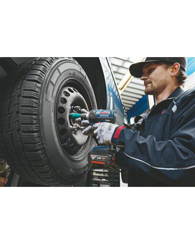 Акумуляторний ударний гайковерт Bosch GDS 18 V-EC 250 Professional, 2 акб GBA 18V 4 Ah, з/п AL 1860 CV в L-Boxx 136